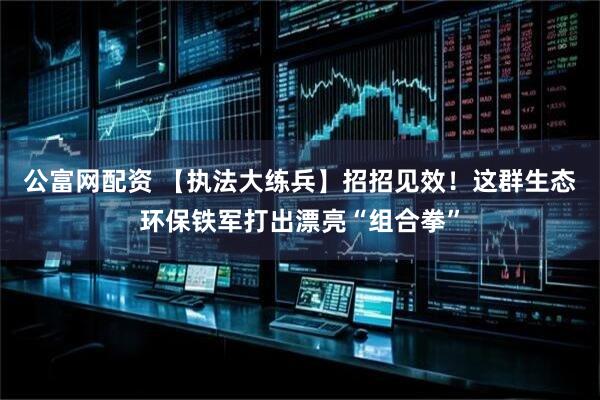 公富网配资 【执法大练兵】招招见效！这群生态环保铁军打出漂亮“组合拳”